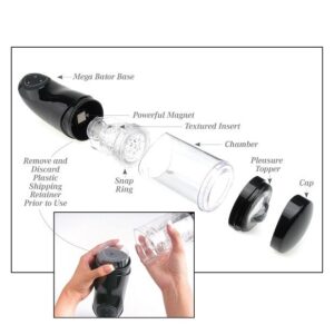 EXTREME TOYZ - PDX MEGA BATOR USB MASTURBATEUR MLE VAGIN BLANC – Image 5