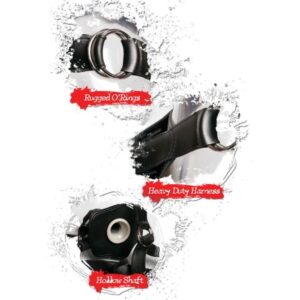 FETISH FANTASY EXTREME - HOLLOW 30,5 CM STRAP ON – Image 3