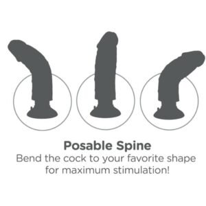 KING COCK - GODE VIBRATEUR AVEC TESTICULES 25.5 CM – Image 4