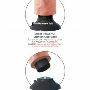 KING COCK 20.32 CM CHAIR DE BITE VIBRANT – Image 5