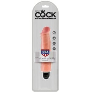 KING COCK - VIBRATING STIFFY RÉALISTE  17.8 CM – Image 4