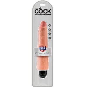KING COCK - GODE VIBRATING STIFFY RÉALISTE  23 CM – Image 4