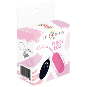 INTENSE FLIPPY EEG I OEUF VIBRANT  AVEC TÉLÉCOMMANDE POUR COUPLES ROSE – Image 4