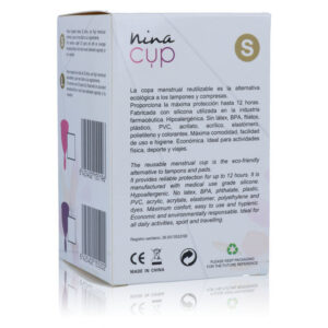 NINA CUP COUPE MENSTRUELLE TAILLE S ROSE – Image 3