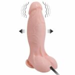 Vibrador dildo réaliste et gonflable 18.8 cm sur Univers in love