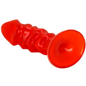 BAILE PLUG ANAL UNISEX CON VENTOSA ROJO – Image 5