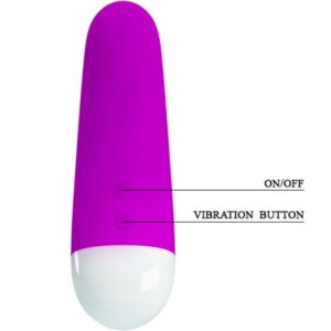 PRETTY LOVE MINI VIBRATEUR LUTHER 30 MODES DE VIBRATION – Image 4