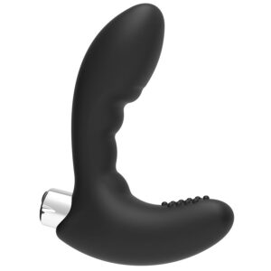 ADDICTED TOYS - VIBRATEUR PROSTATIQUE RECHARGEABLE MODÈLE 4 - NOIR – Image 3
