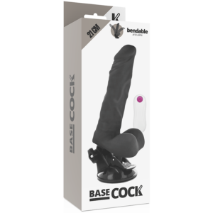 BASECOCK GODE  REALISTE ARTICULABLE AVEC TÉLÉCOMMANDE  NOIR 21 CM – Image 5