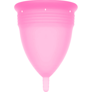 STERCUP - COUPE MENSTRUELLE EN SILICONE FDA ROSE - TAILLE S – Image 3