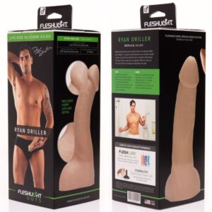 FLESHJACK PENIS REALISTE ACTEUR PORNO RYAN DRILLER DILDO 4,4 x 21 CM – Image 3