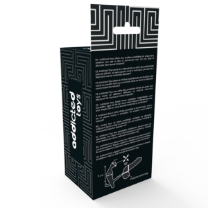 ADDICTED TOYS PLUG ANAL AVEC DOUBLE ANNEAU DE PÉNIS ET TESTICULES NOIR – Image 4