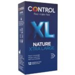 Boîte de 12 préservatifs XL control adapta nature sur Univers in Love