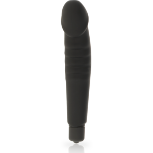 DOLCE VITA VIBROMASSEUR  PLAISIR RÉALISTE EN SILICONE NOIR – Image 3