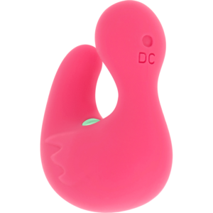 HAPPY LOKY MANIA CANARD MANIA DOIGT STIMULATEUR EN SILICONE RECHARGEABLE ROSE – Image 4