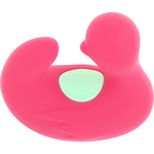 HAPPY LOKY MANIA CANARD MANIA DOIGT STIMULATEUR EN SILICONE RECHARGEABLE ROSE – Image 5