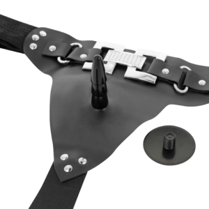 HARNESS ATTRACTION - DELUXE HARNAIS AVEC VIBRATION RÉALISTE 18 X 4,5CM – Image 5