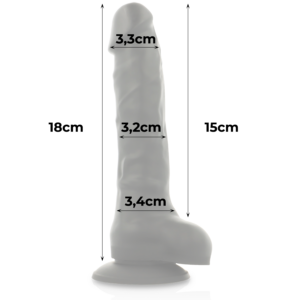 COCK MILLER SILICONE DENSITÉ COCKSIL ARTICULABLE NOIR 18 CM – Image 5