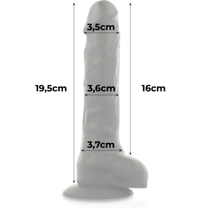 COCK MILLER SILICONE DENSITY COCKSIL ARTICULABLE NOIR 19,5 CM – Image 4