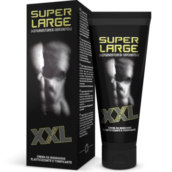 Crème de massage et élastiques pour pénis 75 ml super large xxl