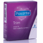 3 Préservatifs plus étroit Pasante Trim sur Univers in Love