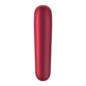 SATISFYER DUAL LOVE VIBRADOR Y SUCCIONADOR CON AIRE PULSADO ROJO – Image 3