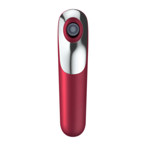 SATISFYER DUAL LOVE VIBRADOR Y SUCCIONADOR CON AIRE PULSADO ROJO – Image 4