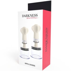 DARKNESS VENTOUSES DE MAMELONS STRANSPARENT  DE 5 CM DE DIAMETRE – Image 3