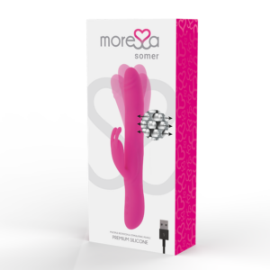 MORESSA SOMER PREMIUM FONCTION DE ROTATION  MULTIPLE VIBRATEUR ROSE – Image 3