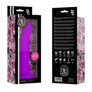 DELTA CLUB TOYS DILDO SILICONA LILA MEDICA 20 X 4 CM – Image 4