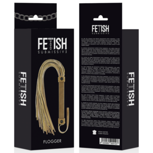 FETISH SUBMISSIVE ORIGIN - FOUET EN CUIR VEGAN – Image 5