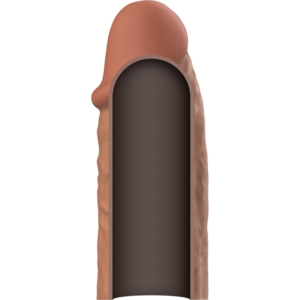 VIRILXL EXTENSION DE PENIS LIQUID SILICONE V3 COULEUR MARRON – Image 3