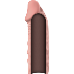 VIRILXL EXTENSION DE PENIS LIQUID SILICONE V5 COULEUR CHAIR – Image 3