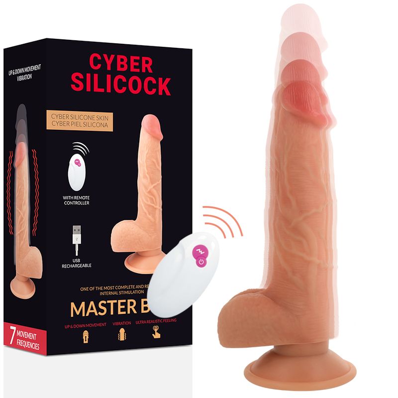 Vibe télécommande cyber silicock réaliste maitre Ben sure Univers in Love