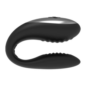 BRILLY GLAM WE LOVE VIBRATEUR POUR COUPLES TÉLÉCOMMANDE NOIR – Image 5