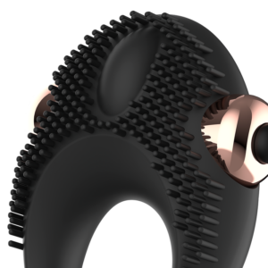 WOMANVIBE THOR  ANNEAU DE PENIS VIBRATEUR  EN SILICONE BLACK – Image 3