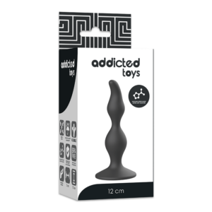 ADDICTED TOYS PLUG SEXUEL ANAL 12CM NOIR – Image 5
