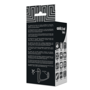 PLUG ANAL VIBRATOIRE ADDICTED TOYS AVEC ANNEAU DE PÉNIS – Image 4
