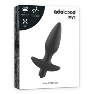 ADDICTED TOYS MASSAGER PLUG ANAL AVEC VIBRATION NOIR – Image 5