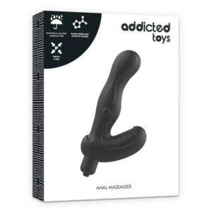 STIMULATEUR ANAL EN SILICONE DE LA PROSTATE ADDICTED TOYS P-SPOT VIBE – Image 5
