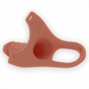INTENSE - HARNAIS CREUX AVEC GODE EN SILICONE 3,5 x 16 CM – Image 6