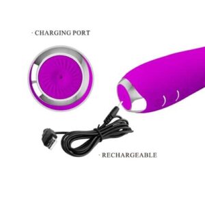 PRETTY LOVE - MOLLY VIBRATEUR  AVEC ROTATION RECHARGEABLE VIOLET – Image 6