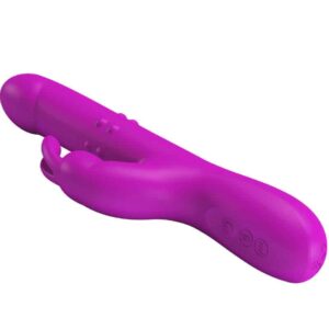 PRETTY LOVE VIBRATEUR AVEC ROTATION REES VIOLET  RECHARGEABLE – Image 4