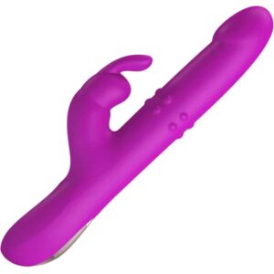 PRETTY LOVE VIBRATEUR AVEC ROTATION REES VIOLET  RECHARGEABLE – Image 3