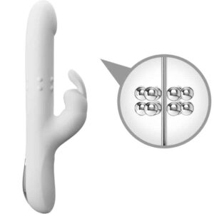 PRETTY LOVE  VIBRATEUR AVEC  ROTATION  REESE ARGENT RECHARGEABLE – Image 6