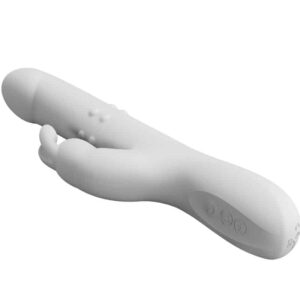 PRETTY LOVE  VIBRATEUR AVEC  ROTATION  REESE ARGENT RECHARGEABLE – Image 3