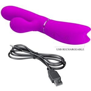 PRETTY LOVE - VIBRATEUR POUR CLITORIS VIOLET – Image 5