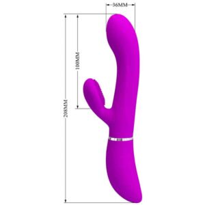 PRETTY LOVE - VIBRATEUR POUR CLITORIS VIOLET – Image 4
