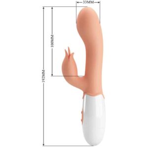 PRETTY LOVE BLOODY MARY VIBROMASSEUR ET STIMULATEUR POINT G - CLITORIDIEN EN FORME DE FLEUR – Image 6