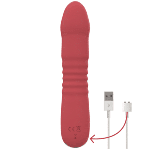 INTENSE  VIBROMASSEUR JUNI UP & DOWN 10 VIBRATIONS ROUGE – Image 3